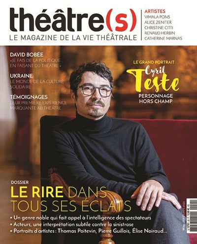 Théâtre(s) : le magazine de la vie théâtrale, n° 29. Le rire dans tous ses éclats