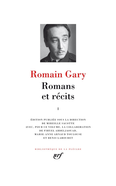 Romans et récits. Vol. 1